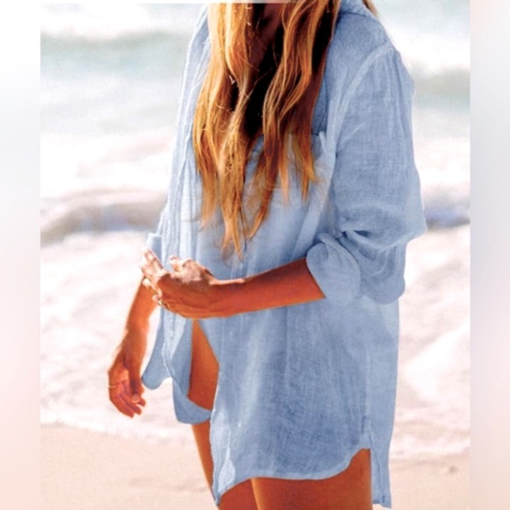 Gauze Beach Shirt